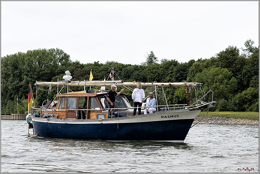 100 Jahre Rheinwoche 2022 - 1. Wettfahrt Porz - Hitdorf, 03.06.2022,